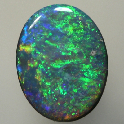 SOLID BLACK OPAL Sparkling bright oranges over greens SEE VIDEO